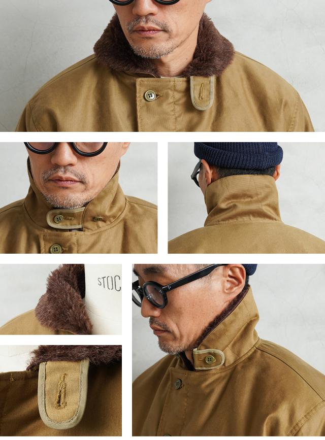 WAIPER.inc 忠実復刻 米軍 U.S.NAVY N-1 デッキジャケット 後期