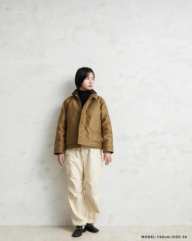 WAIPER.inc 忠実復刻 米軍 U.S.NAVY N-1 デッキジャケット 後期