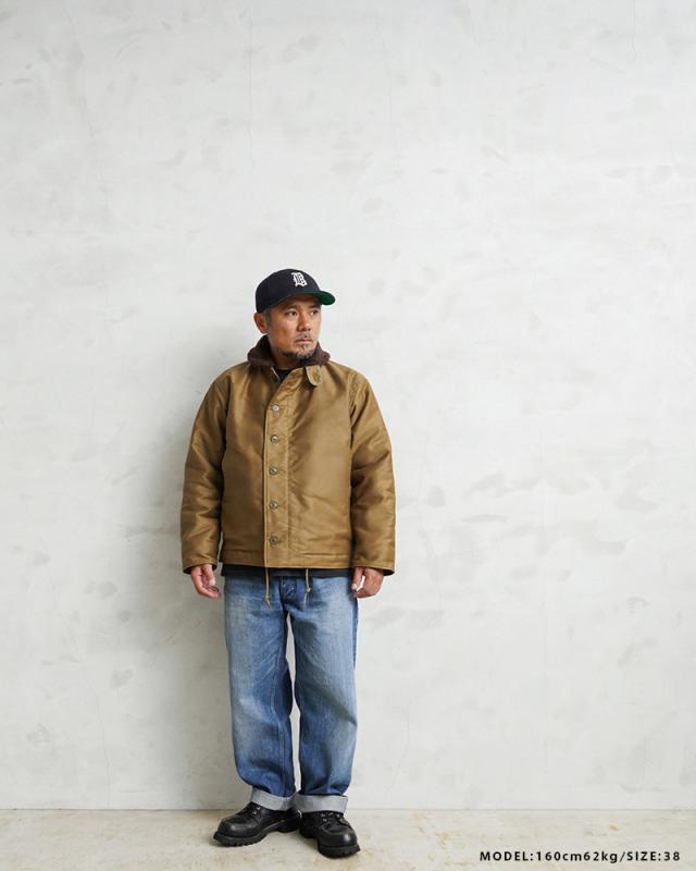 WAIPER.inc 忠実復刻 米軍 U.S.NAVY N-1 デッキジャケット 後期