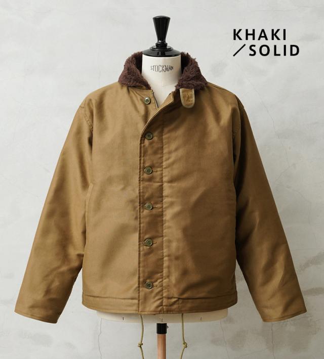 WAIPER.inc 忠実復刻 米軍 U.S.NAVY N-1 デッキジャケット 後期型 アルパカライニング MADE IN JAPAN【24WP43】【T】【Cx】｜ミリタリージャケット メンズ アウター n1 ジャングルクロス おしゃれ 大きいサイズ 日本製