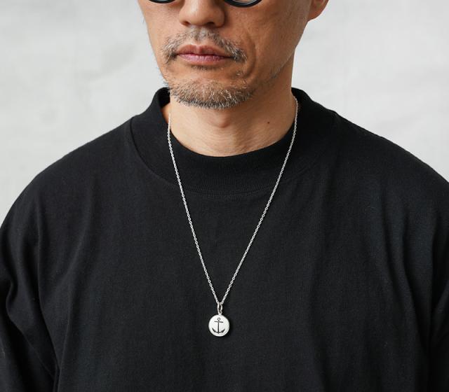 BUTTON WORKS ボタンワークス WAIPER別注 U.S.NAVY WW II ヴィンテージ チェンジボタン ネックレス MADE IN JAPAN【T】【Cx】