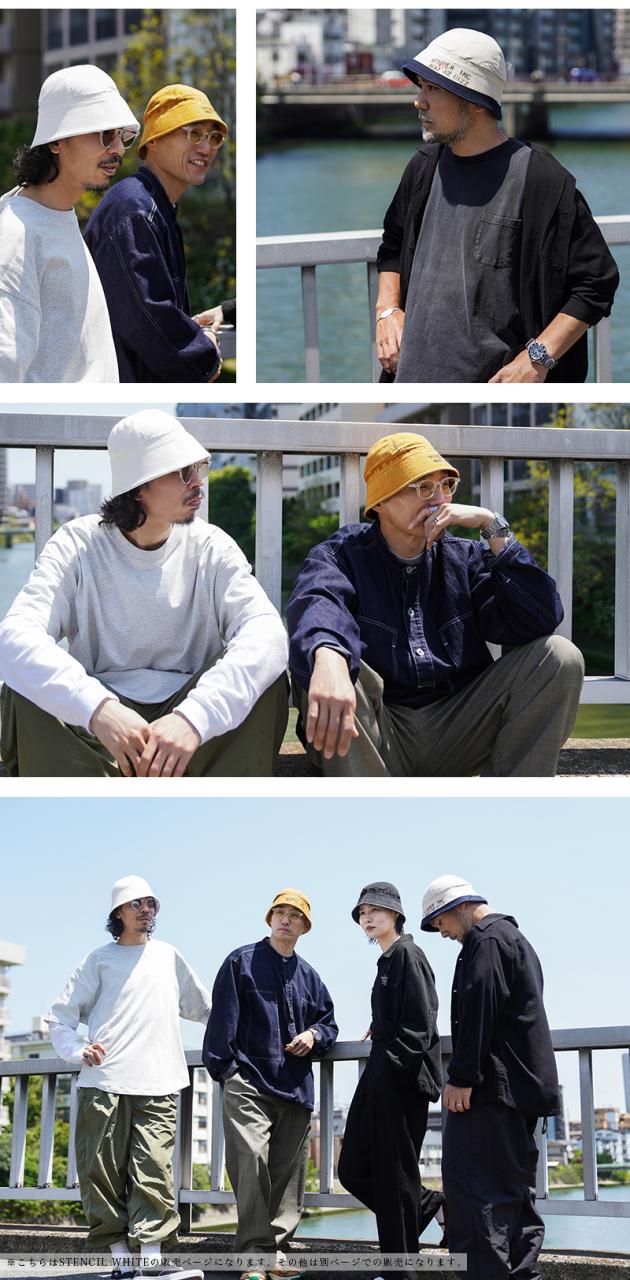 WAIPER.inc 米軍 U.S.NAVY セーラーハット STENCIL WHITE【WP1116】【T