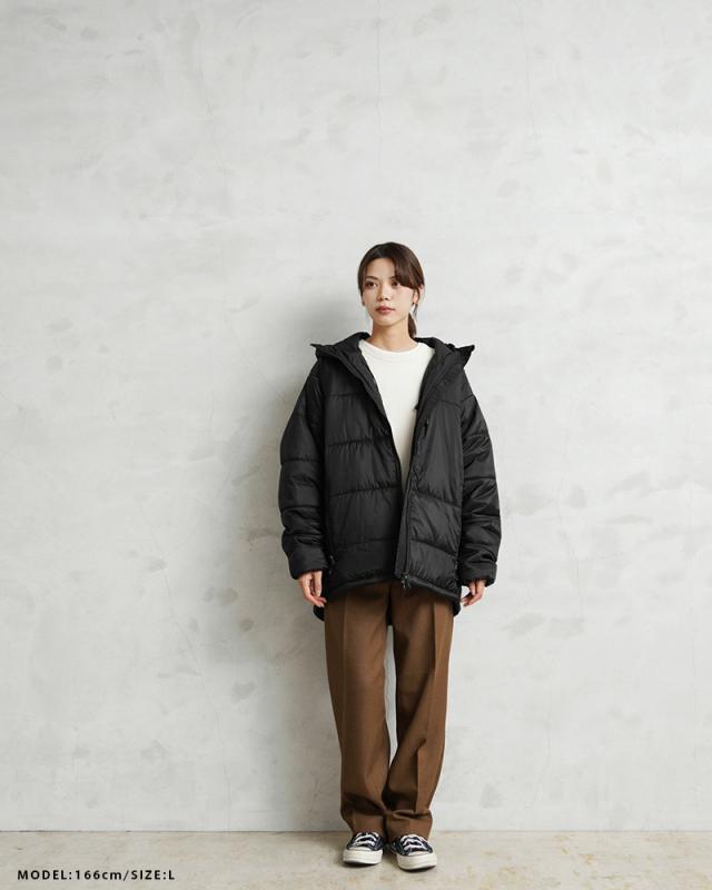 WAIPER.inc ワイパーインク THERMO AIR LOFT PRIMALOFT パーカー PERTEX UNLIMITED【WP1076】【Cx】【T】｜メンズ アウター ミリタリー 大きいサイズ 中綿 ナイロン 防寒 保温 撥水 アウトドア ブランド おしゃれの通販は