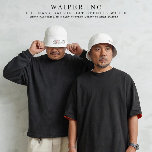 Us navy セーラー セーラー ハット MILITARY ミリタリー - US NAVY