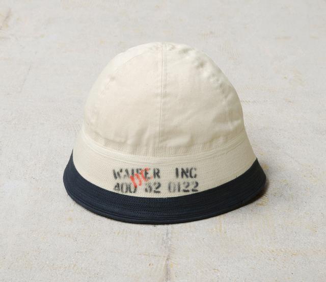 WAIPER.inc 米軍 U.S.NAVY セーラーハット STENCIL USNA VINTAGE