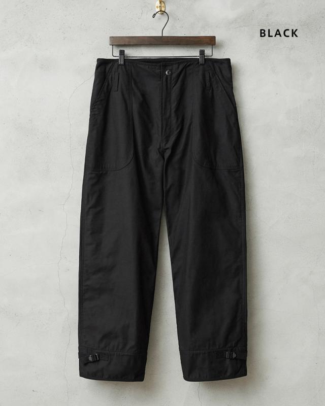 WAIPER.inc 米軍 U.S.NAVY コールドウェザー A-2 デッキパンツ【WP124】【T】【Cx】｜メンズ ボトムス 大きサイズ ワイドパンツ 防風 防寒 保温 軍パン ミリタリー カーキ バイク ブランド おしゃれ