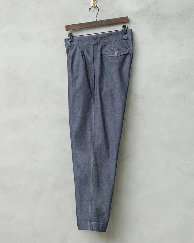 WAIPER.inc フランス軍 M-52 シャンブレー ツータック トラウザー Amazon | [WAIPER] フランス軍 1950〜60年代 M-52 シャンブレー