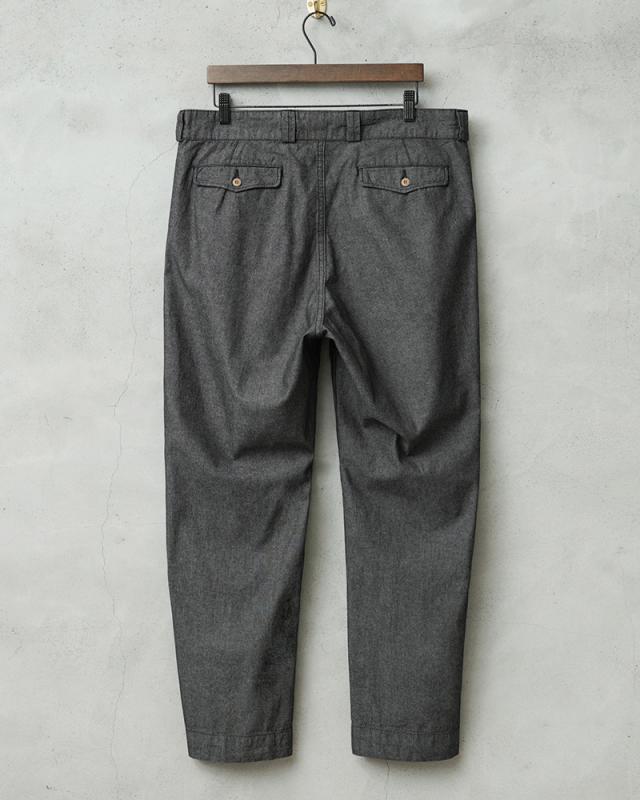 WAIPER.inc フランス軍 M52 シャンブレー ツータック トラウザー WAIPER.inc フランス軍 1950〜60年代 M-52 シャンブレー