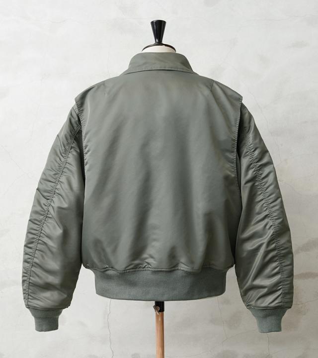WAIPER.inc 米軍 CWU-45/P 飛翔上衣【WP25】【T】【Cx】｜メンズ アウター ミリタリー ma-1 途轍も無い大きさ 防寒 襟付き添い人 カーキ 緑であること 格好のいい ブランド名