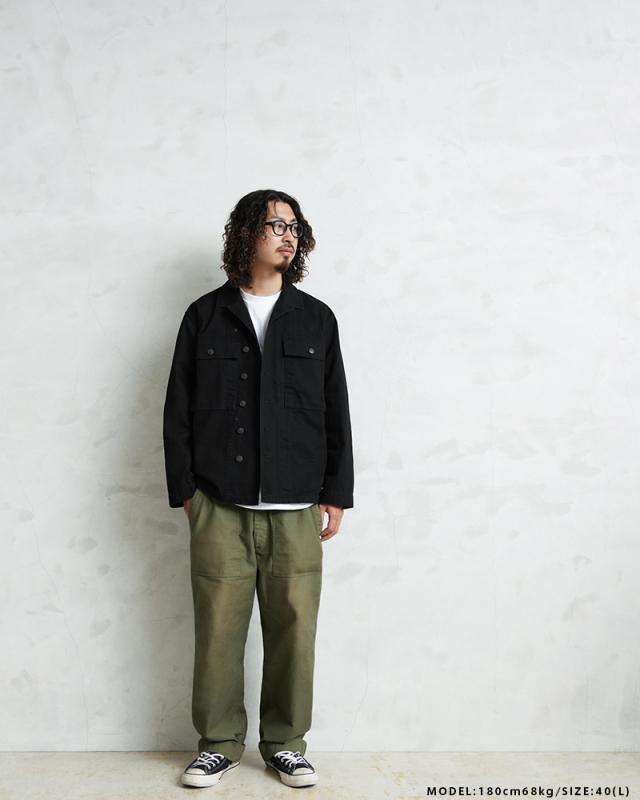 WAIPER.inc 米軍 1940’s U.S.ARMY M-43 HBT コンバットジャケット【WP1050】【T】【Cx】｜メンズ アウター ミリタリー 大きいサイズ 薄手 カーキ 綿 コットン 大人 カジュアル ブランド おしゃれ