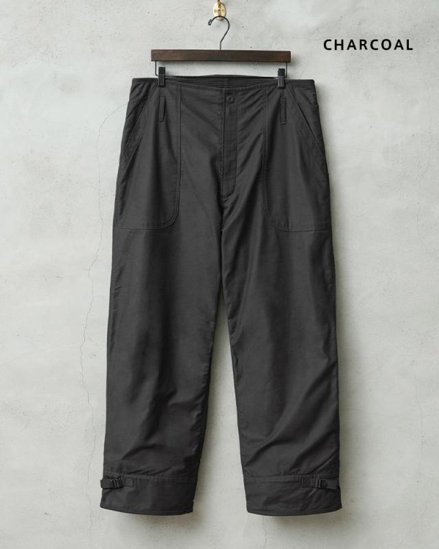 WAIPER.inc 米軍 U.S.NAVY コールドウェザー A-2 デッキパンツ【WP124】【T】【Cx】｜メンズ ボトムス 大きサイズ ワイドパンツ 防風 防寒 保温 軍パン ミリタリー カーキ バイク ブランド おしゃれ