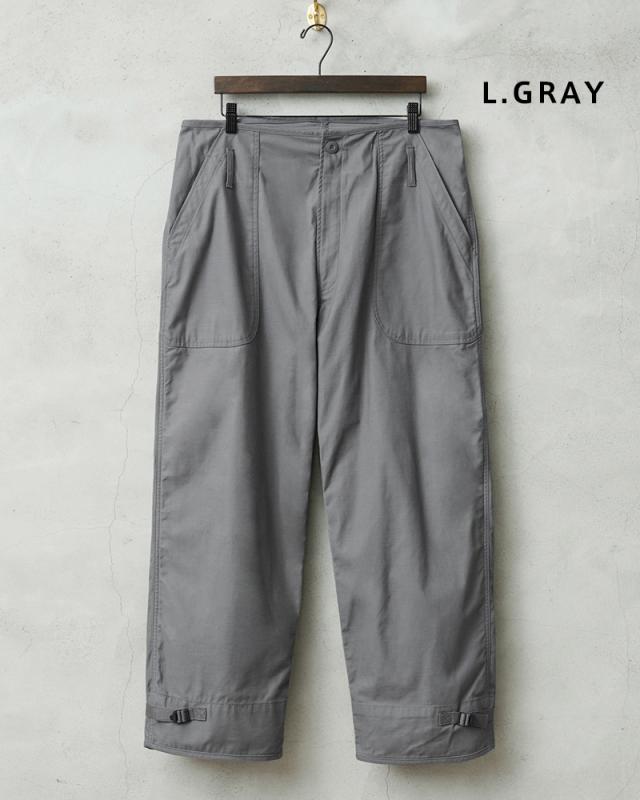 WAIPER.inc 米軍 U.S.NAVY A-2 1レイヤー デッキパンツ【WP126】【T】【Cx】｜メンズ ミリタリー 大きいサイズ 軍パン ズボン ベイカーパンツ ワイドパンツ カーキ ブランド おしゃれ