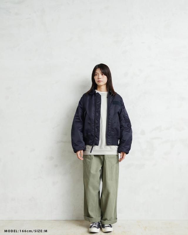 WAIPER.inc 米軍 CWU-45/P 飛翔上衣【WP25】【T】【Cx】｜メンズ アウター ミリタリー ma-1 途轍も無い大きさ 防寒 襟付き添い人 カーキ 緑であること 格好のいい ブランド名