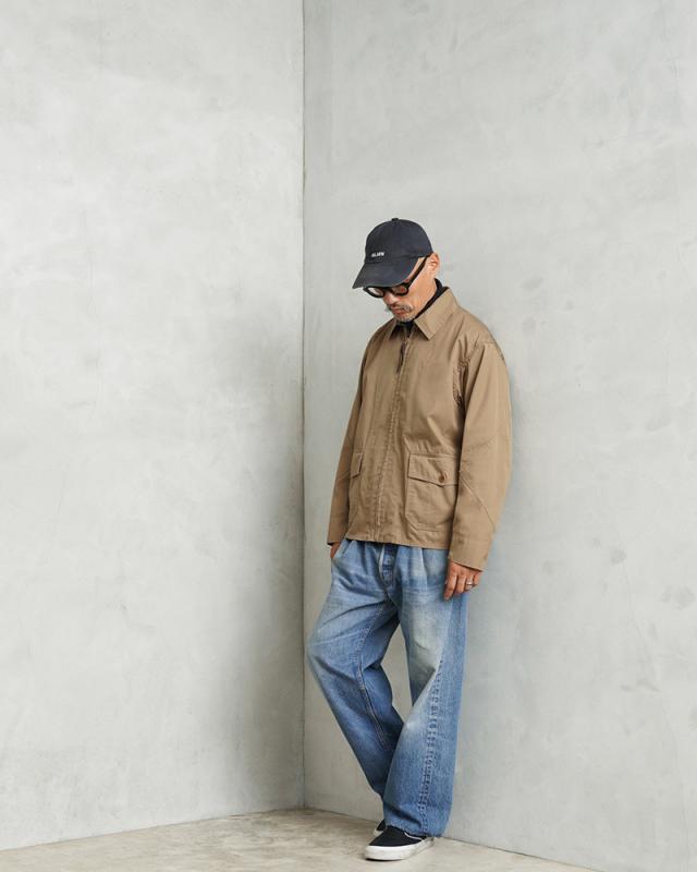 WAIPER.inc 米軍 U.S.NAVY M-421A フライトジャケット【WP1083】【Cx】【T】｜ミリタリージャケット メンズファッション サマージャケット ハリントンジャケット カジュアル USA古着