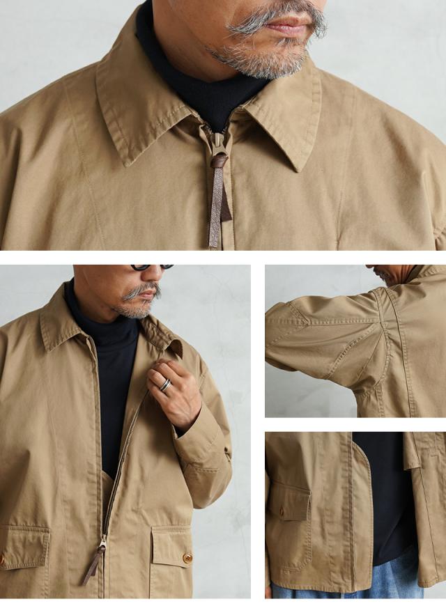 WAIPER.inc 米軍 U.S.NAVY M-421A フライトジャケット【WP1083】【Cx】【T】｜ミリタリージャケット メンズファッション サマージャケット ハリントンジャケット カジュアル USA古着