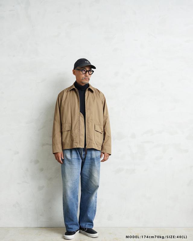 WAIPER.inc 米軍 U.S.NAVY M-421A フライトジャケット【WP1083】【Cx】【T】｜ミリタリージャケット メンズファッション サマージャケット ハリントンジャケット カジュアル USA古着