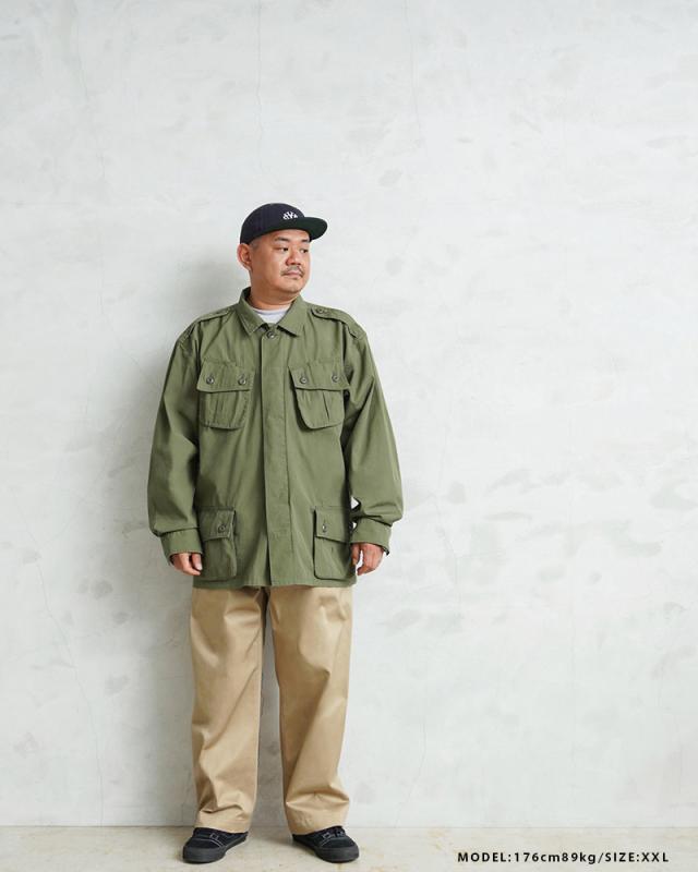 WAIPER.inc 米軍 ジャングルファティーグジャケット 1st【WP1099】【T 