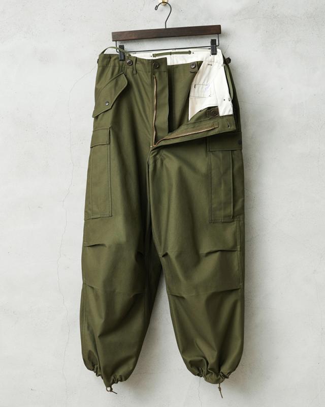 WAIPER.inc 米軍 M-51 フィールドカーゴパンツ オープンボタン