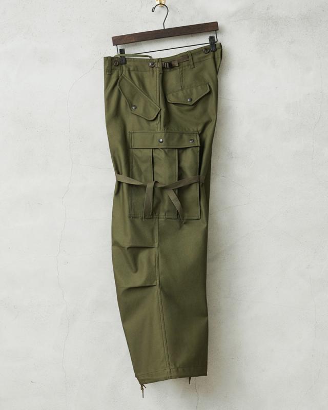 WAIPER.inc 米軍 M-51 フィールドカーゴパンツ オープンボタン【WP1107