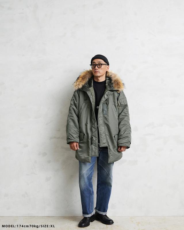 WAIPER.inc 米軍 初期型 N-3B VINTAGE フライトジャケット リアル