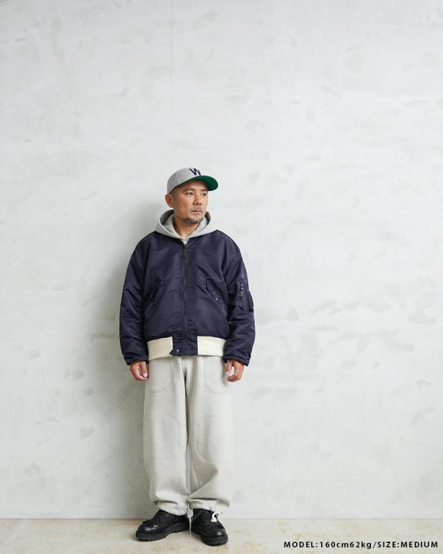 WAIPER.inc 米軍 U.S. NAVY ダブルニー スウェットパンツ【WP1032