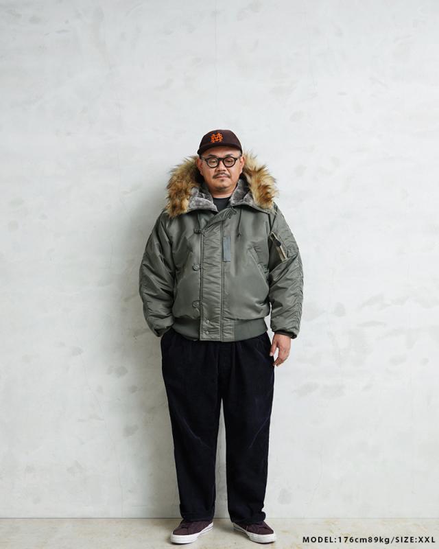WAIPER.inc 米軍 初期型 N-2B VINTAGE フライトジャケット【WP28】【T】【Cx】_10