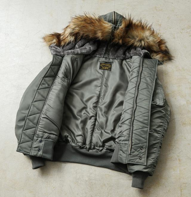 WAIPER.inc 米軍 初期型 N-2B VINTAGE フライトジャケット【WP28】【T】【Cx】_16