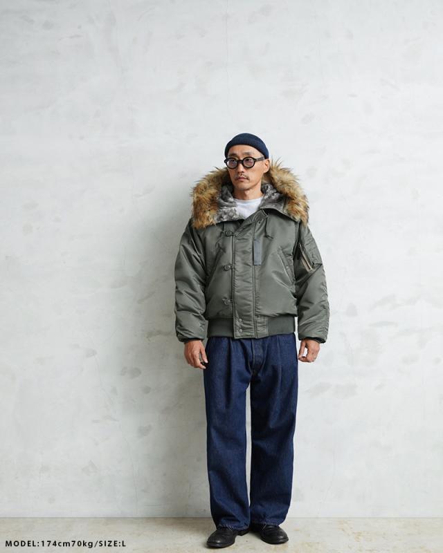 WAIPER.inc 米軍 初期型 N-2B VINTAGE フライトジャケット【WP28】【T】【Cx】_1