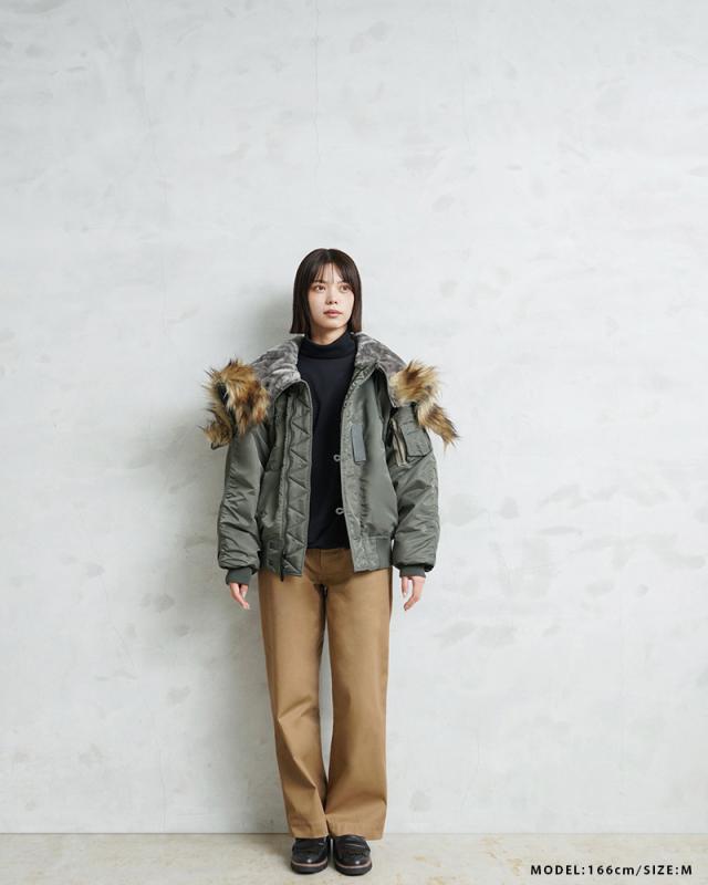 WAIPER.inc 米軍 初期型 N-2B VINTAGE フライトジャケット【WP28】【T】【Cx】_7