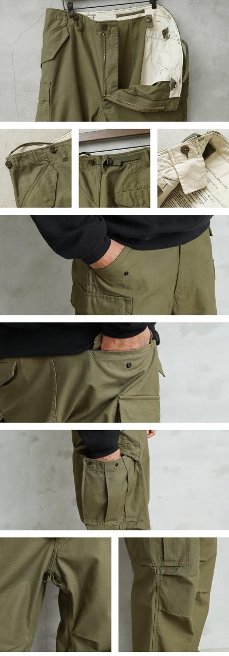 WAIPER.inc 米軍 M-51 フィールドカーゴパンツ【WP1013】【T】【Cx