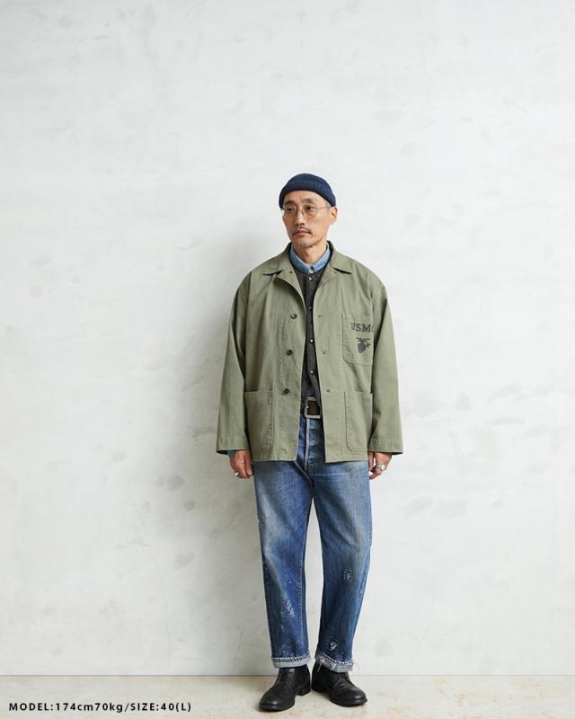 WAIPER.inc 米軍 1940's U.S.M.C. P-41 HBT ユーティリティジャケット