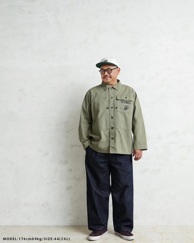 WAIPER.inc 米軍 1940's U.S.M.C. P-44 HBT ユーティリティジャケット