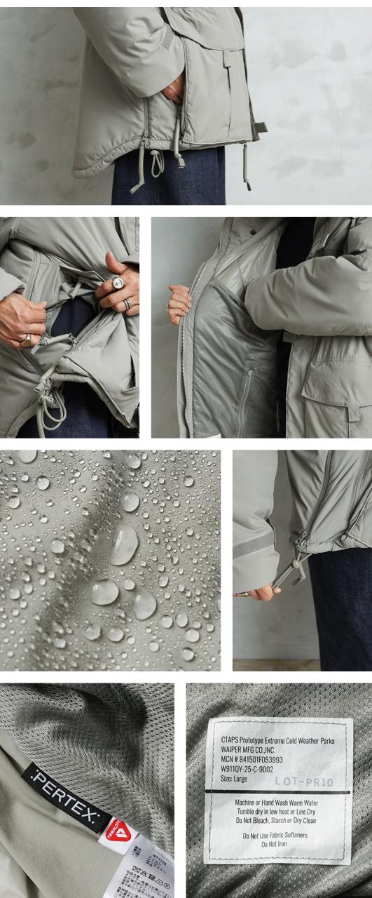 WAIPER.inc 米軍 CTAPS PROTOTYPE LAYER5 PRIMALOFT パーカー PERTEX UNLIMITED【WP1126】【T】【Cx】_19