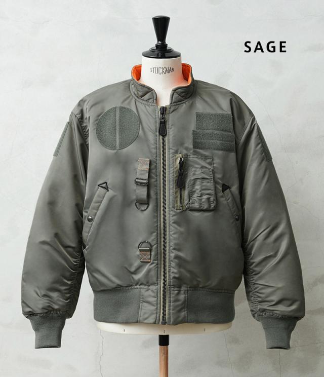 WAIPER.inc 米軍 CUSTOM MA-1 飛翔上衣【WP37】【T】【Cx】｜WAIPER.inc 米軍 CUSTOM MA-1 飛翔上衣【WP37】【T】【Cx】｜アウター ボンバージャケット ミリタリー 上衣 メンズ ナイロン 中綿 カスタム ベルクロ