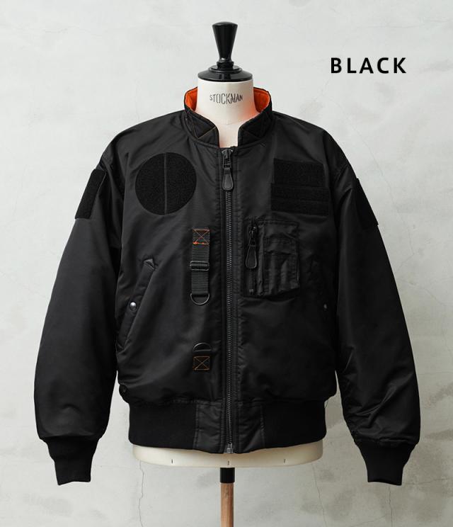 WAIPER.inc 米軍 CUSTOM MA-1 飛翔上衣【WP37】【T】【Cx】｜WAIPER.inc 米軍 CUSTOM MA-1 飛翔上衣【WP37】【T】【Cx】｜アウター ボンバージャケット ミリタリー 上衣 メンズ ナイロン 中綿 カスタム ベルクロ