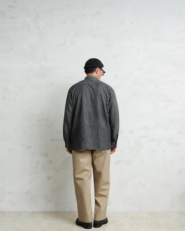 WAIPER.inc US ARMY FICTIONAL M-49 VENTILE（ベンタイル） チノトラウザー ストレート【WP1087】【T】【Cx】｜メンズファッション チノパン ミリタリー ワイパー パンツ 撥水 コットン ゆったり_11