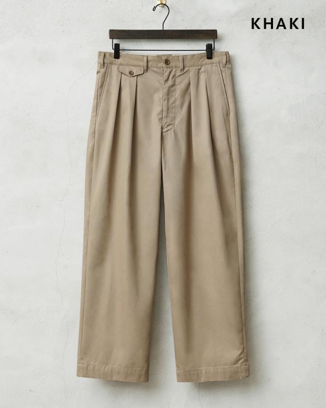 WAIPER.inc US ARMY FICTIONAL M-49 VENTILE（ベンタイル） チノトラウザー ストレート【WP1087】【T】【Cx】｜メンズファッション チノパン ミリタリー ワイパー パンツ 撥水 コットン ゆったり_14
