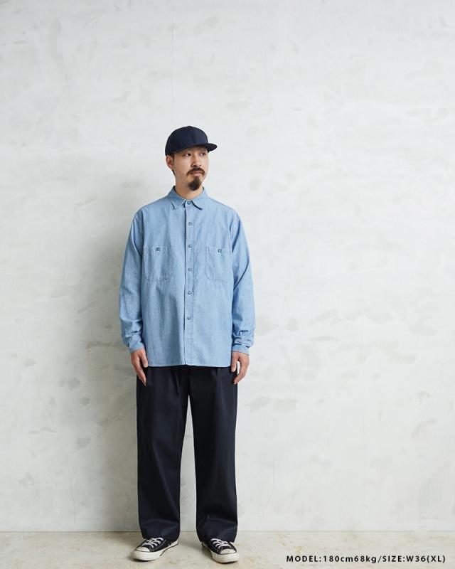 WAIPER.inc M-49 VENTILE チノトラウザー ストレート WAIPER.inc US ARMY FICTIONAL M-49 VENTILE（ベンタイル） チノ