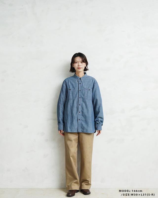 WAIPER.inc 米軍 M-45 チノトラウザー 大戦モデル【WP1030B】【Cx】【T】_5