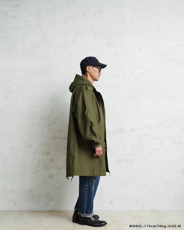 WAIPER.inc 米軍 初期型 M-51 フィッシュテールパーカー コットン