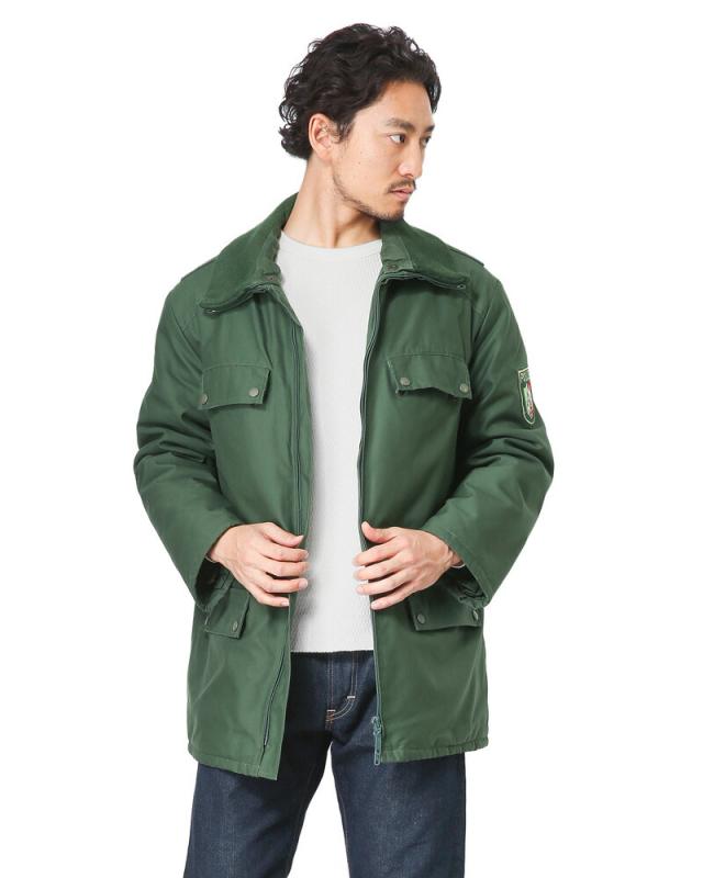 実物 ドイツBGS（連邦国境警備隊）MODEL 1 ジャケット W/LINER USED【Cx】【I】｜ドイツ軍 ミリタリー メンズ ファッション 放出品 軍物 キルティング ライナー付き 古着 アウター ドイツ警察 グリーン ブルゾン レトロ_4