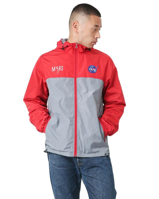 MARS パーカー NASA公式 OFFICIAL ナサ オフィシャル MARS ジップアップ