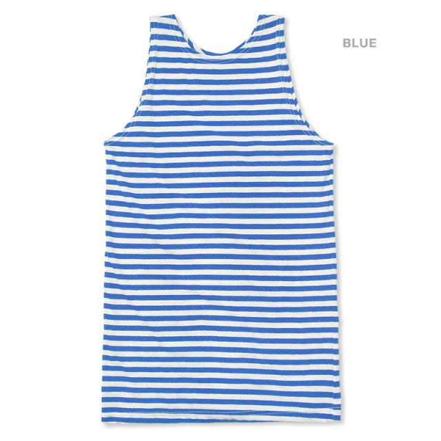 実物 新品 ロシア海軍 マリンボーダー タンクトップ メンズ レディース トップス インナー ノースリーブ 着回し 柄 縞 コットン 綿 大の通販はau Pay マーケット ミリタリーショップwaiper