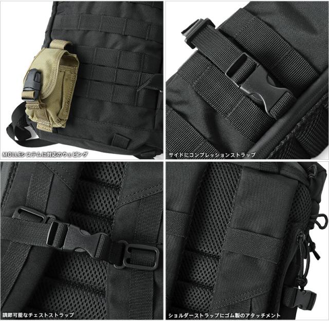 商品 ミリタリー ショルダーバッグ 多機能 ブラック 新品 5.11