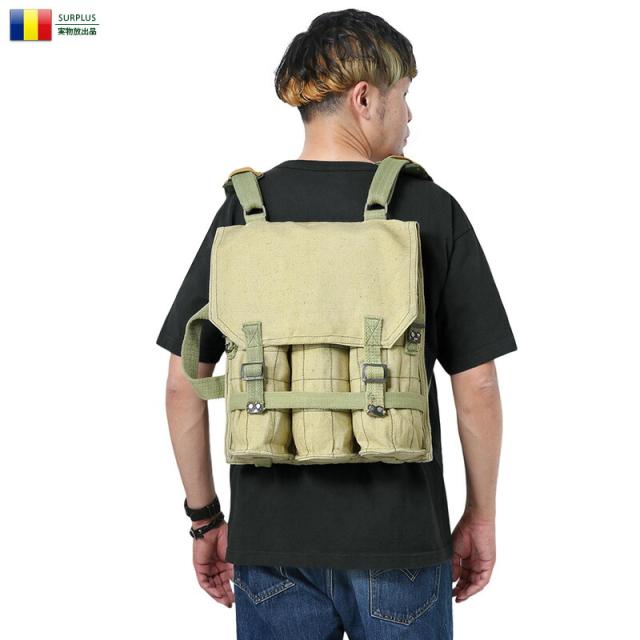 ミリタリー バッグ / 実物 新品 ルーマニア軍 ワインキャリング バック 