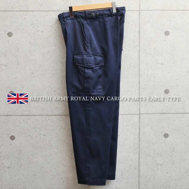 ミリタリーパンツ メンズ 実物 Used イギリス軍 Royal Navy カーゴ