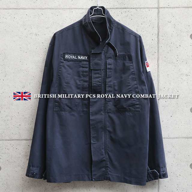 ミリタリージャケット メンズ / 実物 USED イギリス軍 ROYAL NAVY PCS