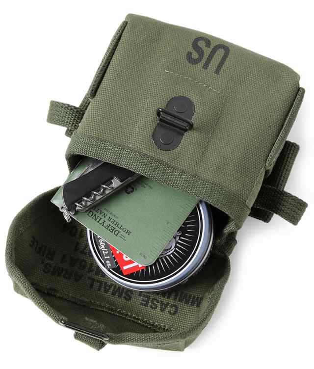 ミリタリー ポーチ / 新品 米軍 U.S.TYPE M56 MAGAZINE AMMO POUCH ...