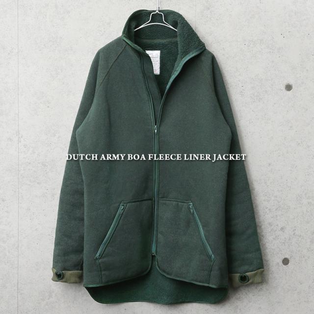 実物 USED オランダ軍 ボアフリース ライナージャケット【Cx】【I】の通販はフリースジャケット