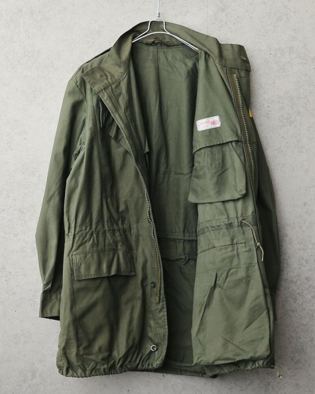 実物 USED ベルギー軍 M-88 フィールドジャケット スタンドカラー SEYNTEX社製【Cx】【I】｜メンズ ミリタリージャケット アウター コート ノーカラーコート NATO ジャケット 軍放出品 ユーロミリタリー おしゃれ 古着 大きいサイズ_6